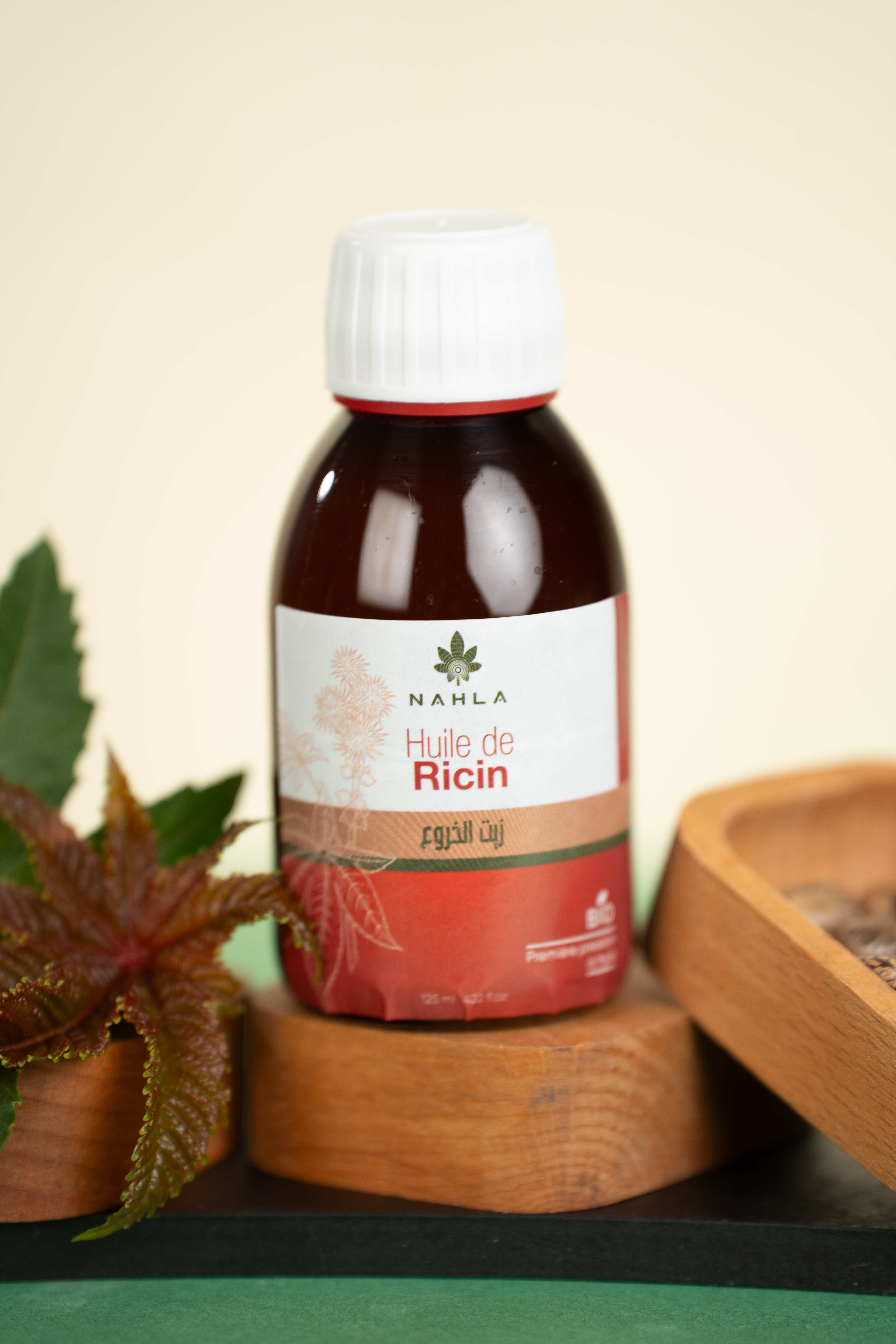 زيت الخروع الخام غير مصفى  - صورة 1