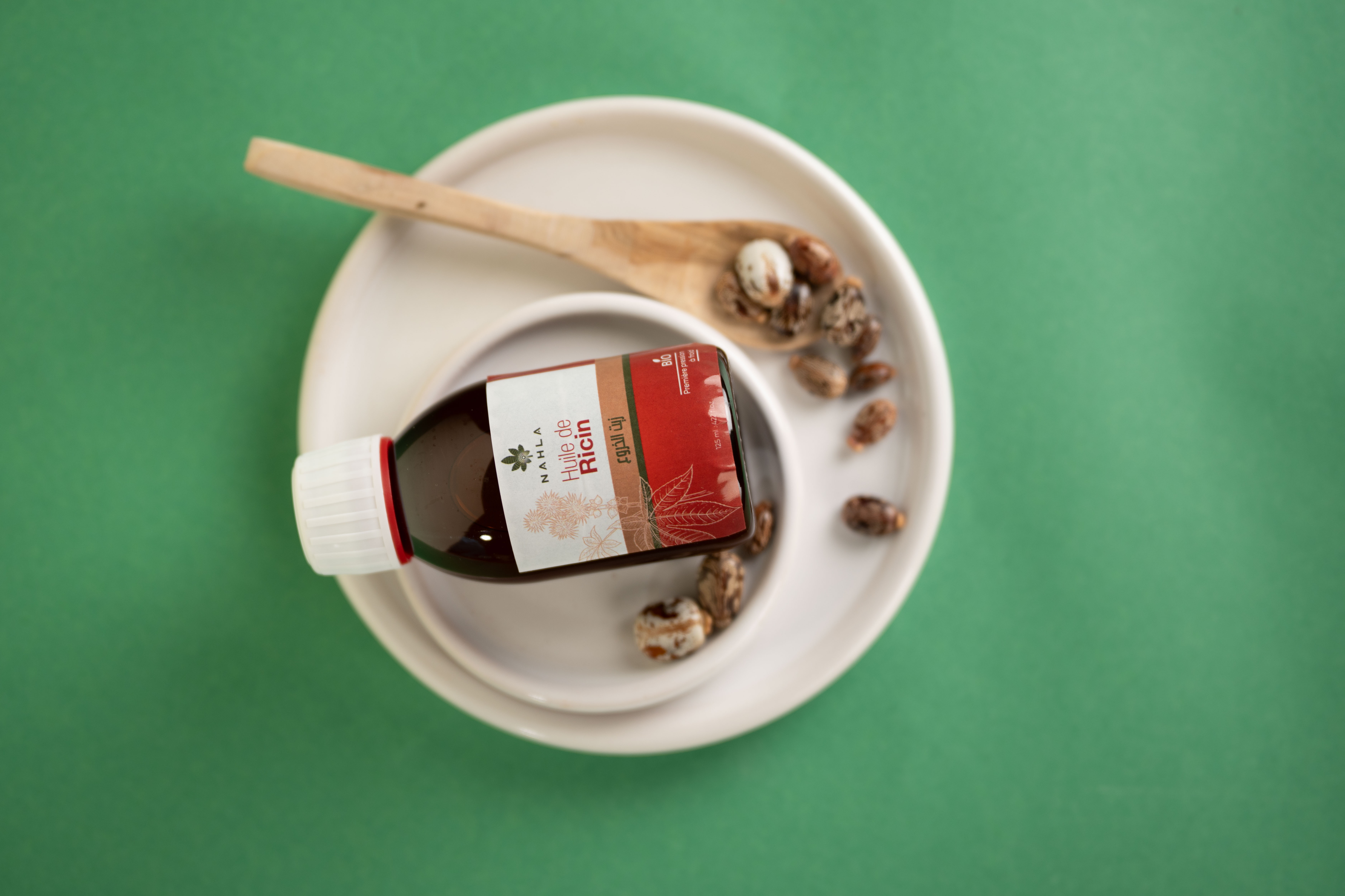 زيت الخروع الخام غير مصفى  - صورة 2